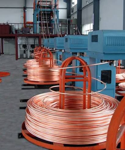 copper rod continuous casting machine
